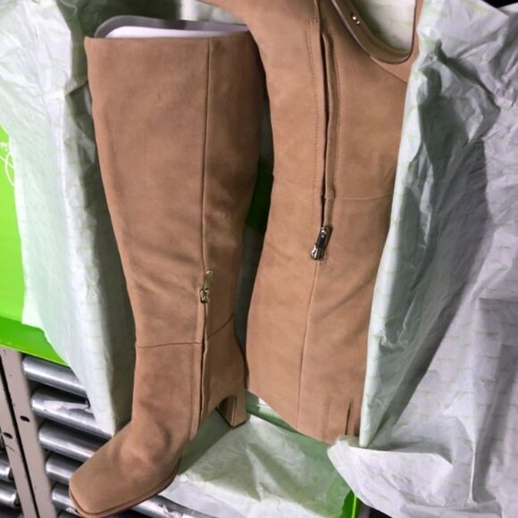 ๐ฃ Sam Edelman Issabel Suede Camel Boots ๐ข Like New Size 5 Style #EC0228185 ๐ - Picture 5 of 6